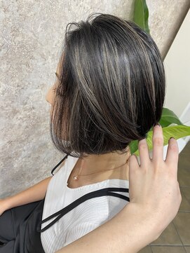 ソワンドゥブレス 瓜破店(soin de brace) 大人のダークカラーハイライト