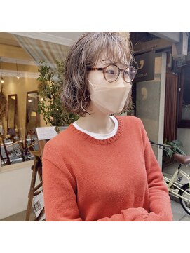 マウロア(MAULOA) "ボブ×ニュアンスハードパーマ"  ayumi