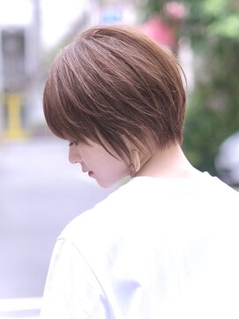 ミラリー トウキョウ(Mirareee Tokyo) 愛されショートボブ/くびれヘア/大人かわいい/メルティカラー