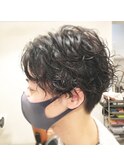 愛媛メンズパーマ ふわクシャパーマ