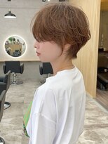 アロ 大阪梅田(alo)&nbsp;【川原　拓也】ショートパーマ《大阪梅田/ショートヘア》