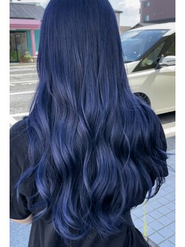 エルヘアー(el HaiR) ブルーバイオレットカラー