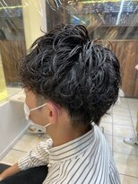 クオリス 上板橋店(QUALIS)&nbsp;メンズ大人気！直毛の方必見【刈り上げ×スパイラルパーマ】