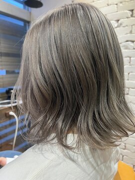 ザ カラー ラボ(THE COLOR LABO) ブリーチオンカラー　シルバーグレー