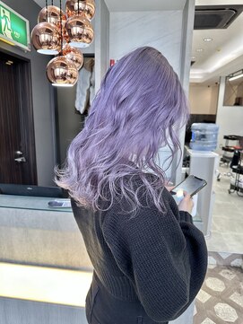 ジルバイジゼル(JILL by GiseL) k_57 ラベンダーグレージュ/グラデーションカラー/ハイトーン