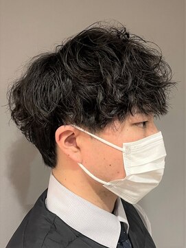 エクシア 西梅田店(EXCIA) 【ラフなスタイリングが◎】ツーブロック/パーマ