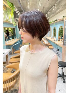 ロンドプロフィール 浦和(Lond profil) 浦和ショートヘアショートカット白髪ぼかし白髪染めボブ40代50代