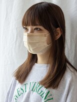 アフロート ギンザ(AFLOAT GINZA) 【白川】20代30代40代ぱっつん前髪アッシュオリーブ23.5.26