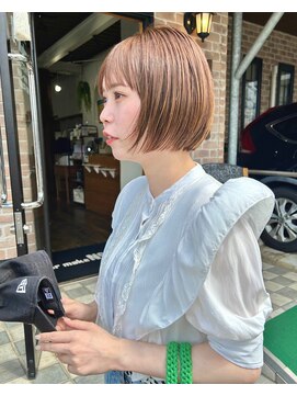 ヘアメイクエイト 丸山店(hair make No.8) ◆担当：岩切祐樹◆ミニボブ