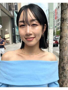 ビュートリアム265(BEAUTRIUM 265) ボブ/ロブ/切りっぱなし/前髪/顔周りカット/銀座一丁目