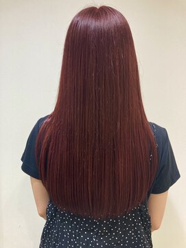 エース 春日部店(A) ブリーチなしワインレッド