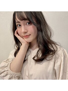 ルーフ 用賀(ROOF) 【ROOF用賀店】大人ピンクブラウン/ツヤ感カラー/モテ愛され色