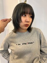 パーク 福岡天神西通り店(parc)&nbsp;ウルフカット　レイヤーカット　ウルフレイヤーカット