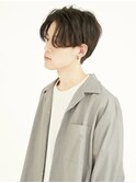 黒髪/グレーベージュ/レイヤーロング/前髪パーマ[新宿駅]