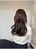 【透明感の艶髪】毛髪補修水素カラー