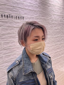 ステア ケース(stair case) ハイトーンショート