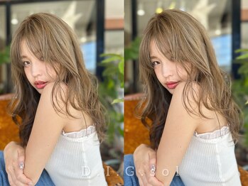 Hair Salon D.I.G sol 【ヘアーサロン　ディ　アイ　ジー　ソル】