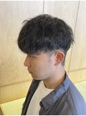 波巻きスパイラルパーマツイストスパイラルパーマシャドウパーマ