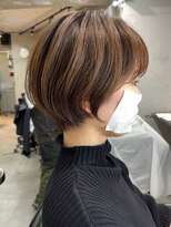 ティダスマイル ふじみ野店(tida smile)&nbsp;チョコレート大人ガーリーショート