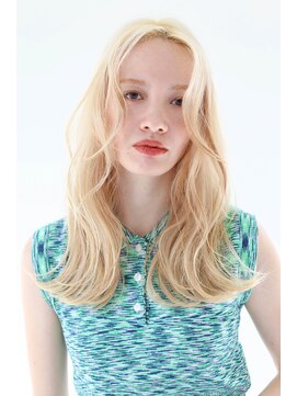 ヘアサロン ガリカ 表参道(hair salon Gallica) <SAKI>透け感と柔らかさのあるハイトーンベージュカラー