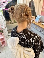 ミーネピンク 行徳店(Miene Pink)&nbsp;ヘアセット＊浴衣着付＊ゆかた＊小顔ヘアアレンジ