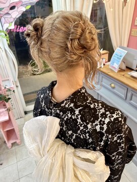 ヘアセット*浴衣着付*ゆかた*小顔ヘアアレンジ