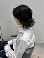 ユーフォリア 渋谷グランデ(Euphoria SHIBUYA GRANDE)&nbsp;清潔感のあるロン毛スタイル　スパイラルパーマ