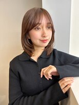 ノク 渋谷(nok)&nbsp;ボブレイヤー_イメチェン美髪外ハネボブホワイトブロンド