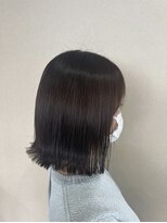 ヘアーアートミュージアム(Hair Art Museum) 切りっぱなし/ミニボブ/アッシュブラウン
