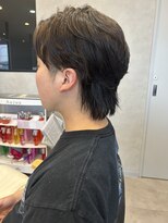 アチーブリス(achieve Liss)&nbsp;毛流れニュアンスパーマ黒髪ビジネススタイルメンズカット