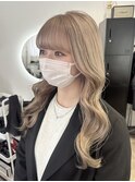ワンホンヘア×ハイトーン