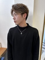 ロンドアベニール 北千住(Lond avenir) スパイキーショートニュアンスパーマスペインカールメンズ北千住