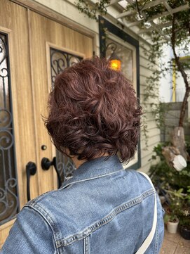 チョコレート(chocolate) 髪質改善大人可愛い20代30代40代50代ショートボブ