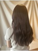 アッシュグレージュ/ロングレイヤー/艶髪/トリートメント