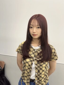 ゴウトゥデイシェアサロン 町田店(GO TODAY SHAiRE SALON) ザクザクレイヤー×ボルドー