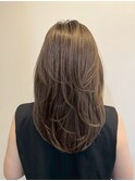 暗めカラー/グランマッシュ[レイヤーカット/髪質改善/銀座]
