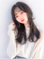 ラベストクズハ(LOVEST KUZUHA)&nbsp;ロングレイヤー/レイヤーカット/韓国風ヘア/ハッシュカット