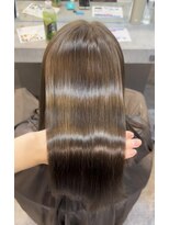 ラビス 浦和(Lovis) ハイライトカラー/アプリコットオレンジ/くびれヘア