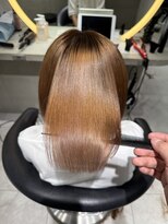 ロンドウル 熊本(Lond ulu) 暗めカラー/レイヤーカット/髪質改善/縮毛矯正/韓国ヘア