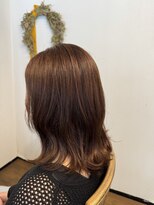 ハコ(haco)&nbsp;グレージュブラウン外ハネヘア
