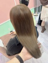 ディスイズ(thisis)&nbsp;【thisis】オリーブベージュ/艶髪/ロングヘア