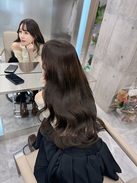 エヴァン(HEVIN) ☆7トーン☆ブリーチ無しカラーでモカブラウン