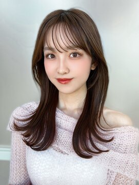 アフロート エル 大阪(AFLOAT L) 【30代40代】似合わせカット/大人ガーリーセミロング