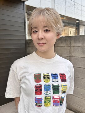 ラック 津田沼(LUCK) ハイトーン/津田沼/韓国ボブ/ケアブリーチ/似合わせカット