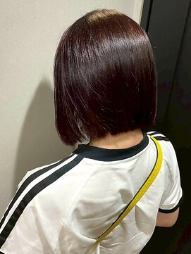 ヘアプレイスソル (HAIR PLACE SoL) 艶髪ブラウン/髪質改善/ショートボブ