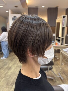 アルターリール(aL ter Rire) 着物ヘア/ダークアッシュ/ミディアムレイヤー カット/鎌取