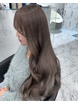 リコヘアー(LiCO HAIR)&nbsp;那覇/イメチェン/ピンクベージュ/アンブレラカラー/前髪