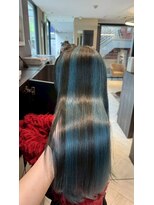 アース エレガンス 吉祥寺店(EARTH Elegance)&nbsp;暗髪でも透けるブルーカラー
