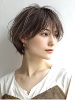 ハーツ(Heart's)&nbsp;白髪ぼかし脱白髪染め似合わせカット40代50代60代