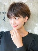 ショートヘア/ショートカット/ショートボブ/30代40代50代/表参道
